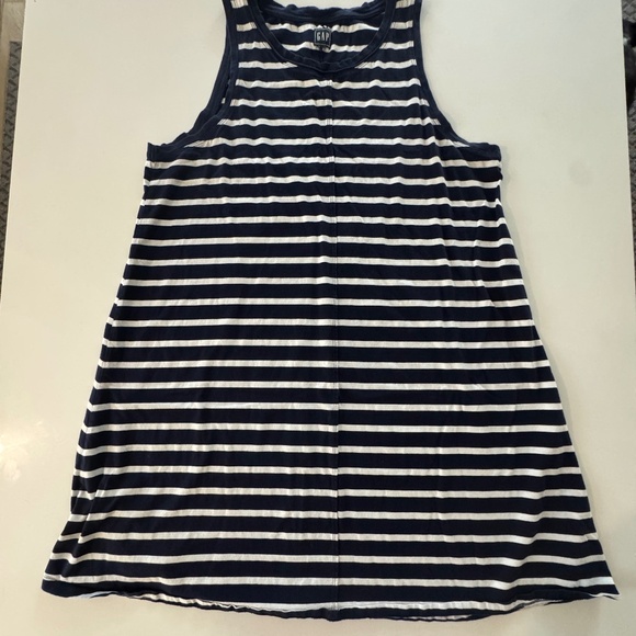 Gap Striped Tank Swing Dress - Picture 1 of 5